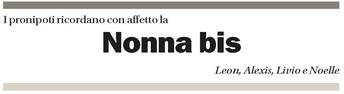 Annuncio funebre Giuseppina Scollo-cabibbo