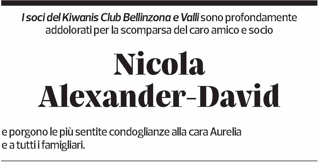 Annuncio funebre Luciano Bignasca