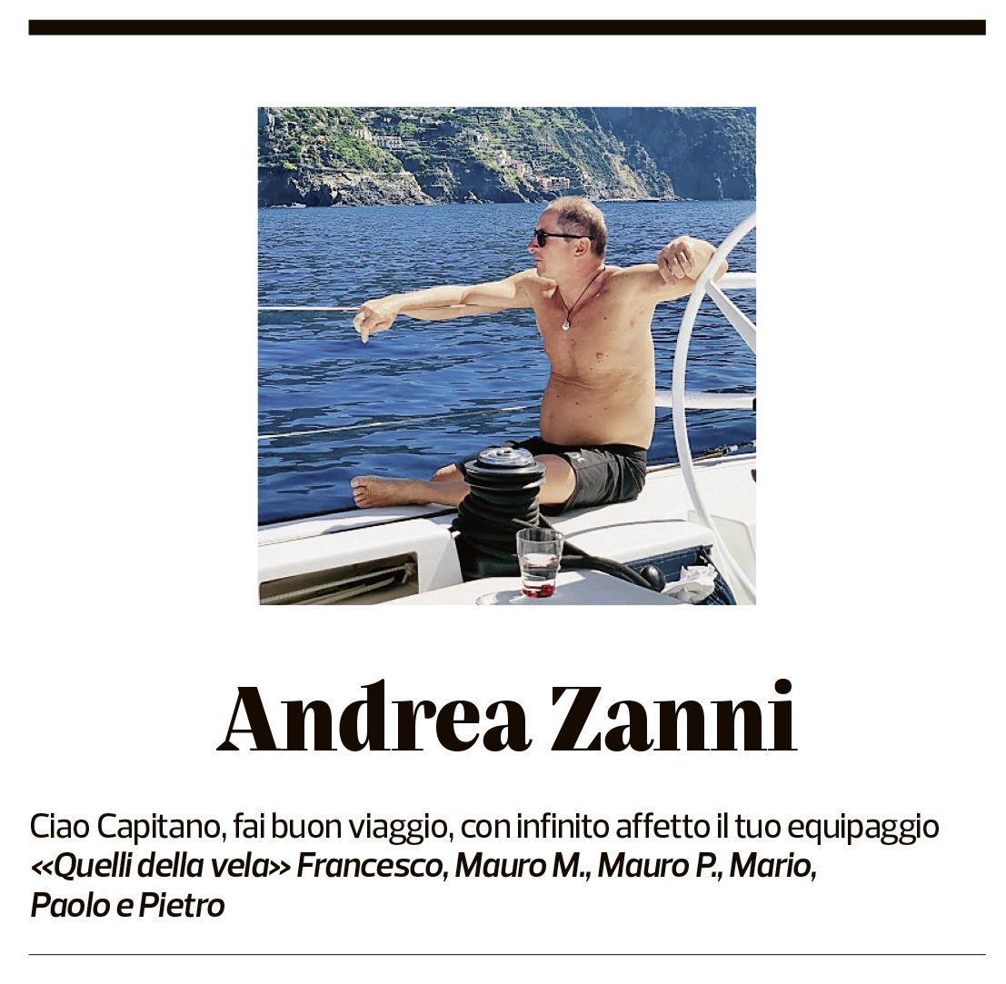 Annuncio funebre Andrea Zanni