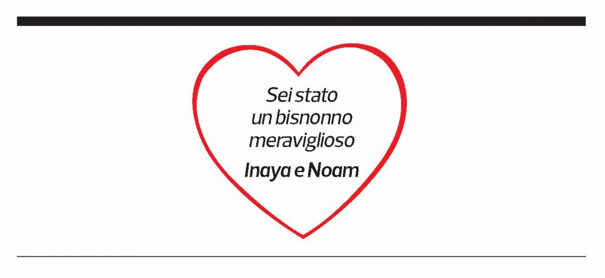 Annuncio funebre Fausto Boffi