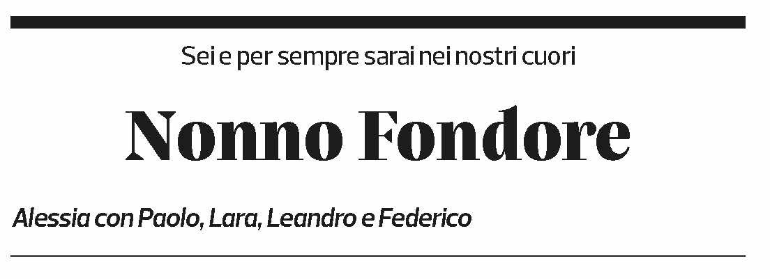 Annuncio funebre Salvatore Velardi