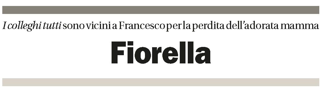 Annuncio funebre Fiorella 