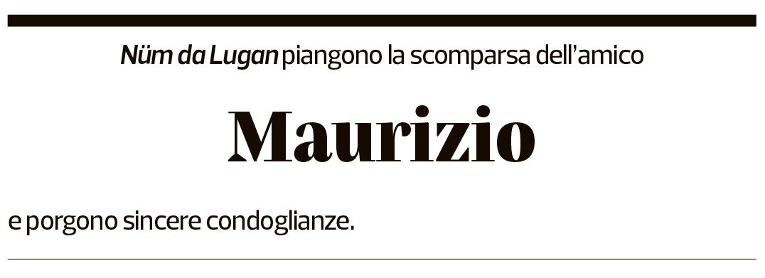 Annuncio funebre Maurizio Sanvido