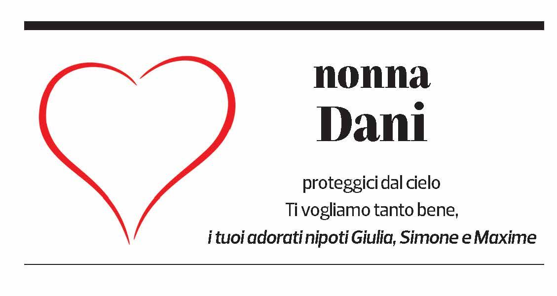 Annuncio funebre Daniela Campana