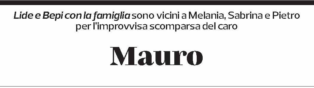 Annuncio funebre Mauro Gendotti