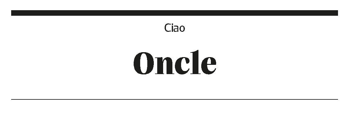 Annuncio funebre Oncle 
