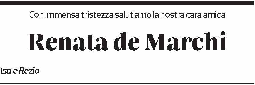 Annuncio funebre Renata De Marchi-anex