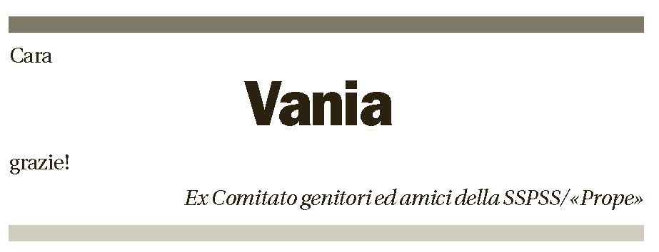 Annuncio funebre Vania Luraschi Beretta-piccoli