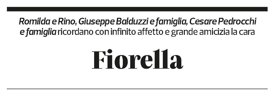 Annuncio funebre Fiorella Borsari