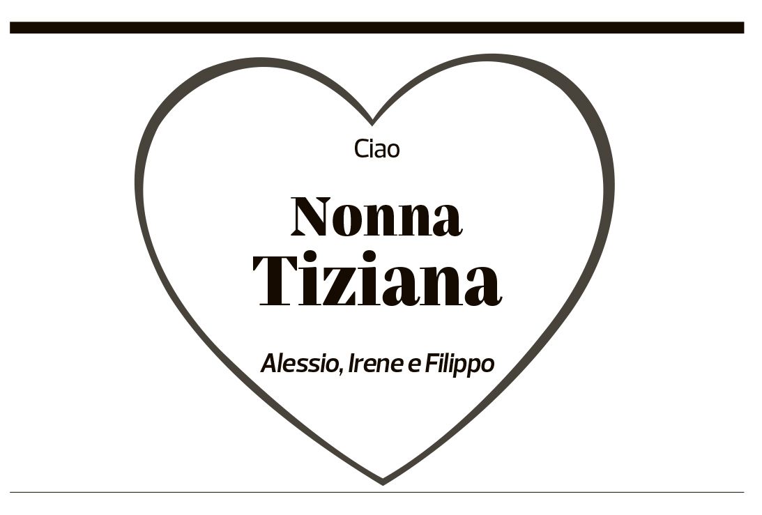 Annuncio funebre Tiziana Regazzi