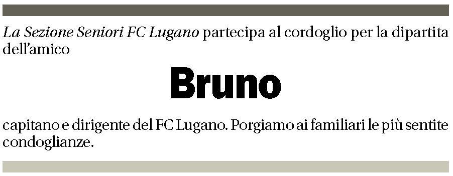 Annuncio funebre Bruno Beyeler