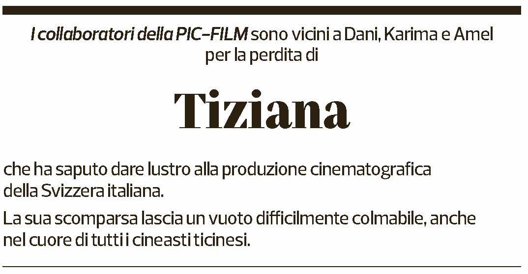 Annuncio funebre Tiziana Soudani