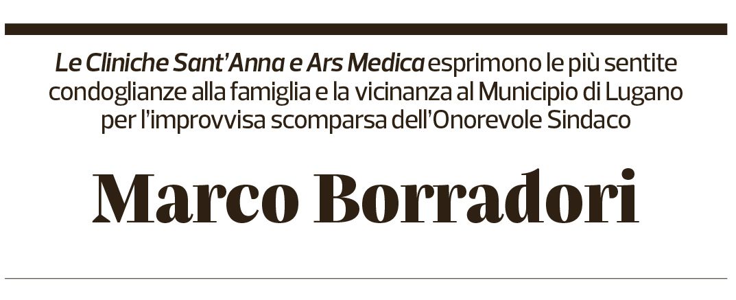 Annuncio funebre Marco Borradori