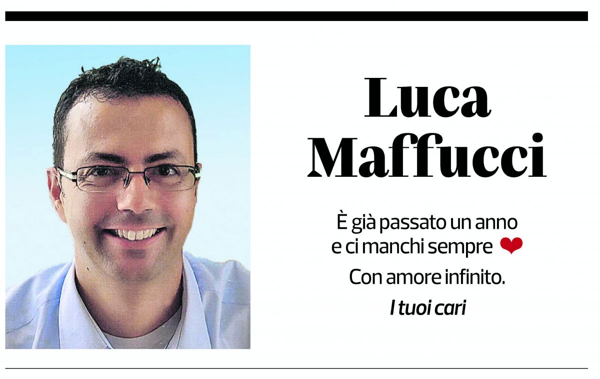 Annuncio funebre Luca Maffucci