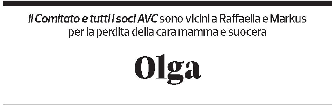 Annuncio funebre Olga Jurietti