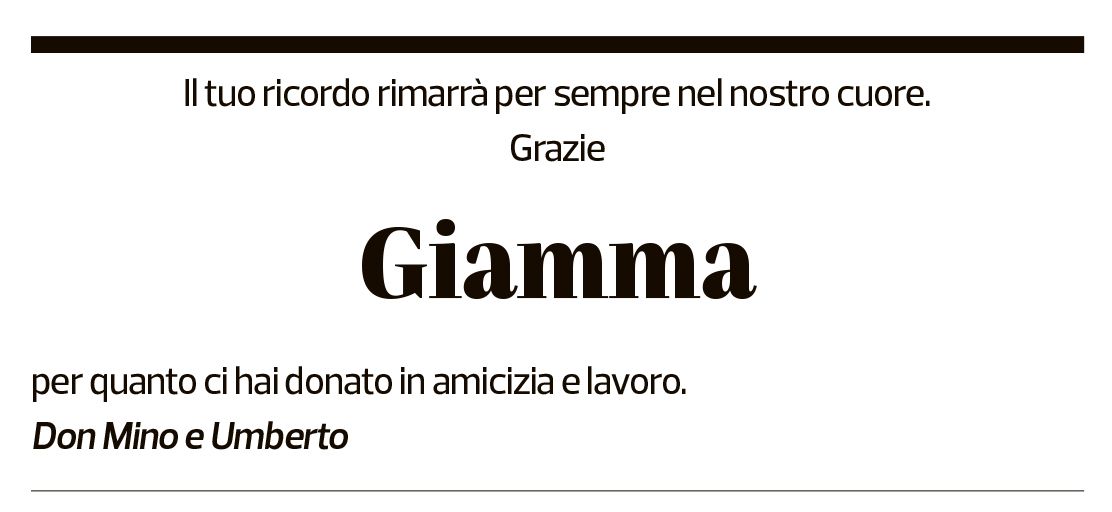 Annuncio funebre Gianmaria Pusterla