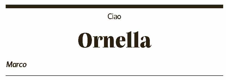 Annuncio funebre Ornella Negrini