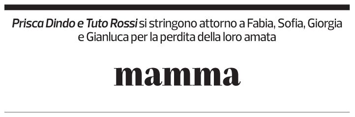 Annuncio funebre Matilde Bonetti Soldati