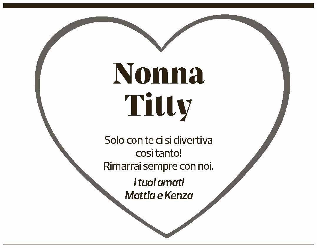 Annuncio funebre Tiziana Soudani
