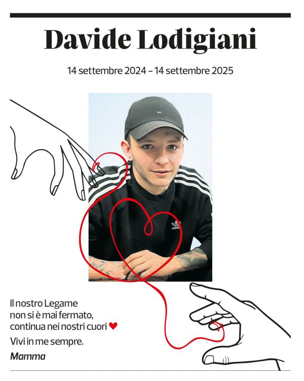 Annuncio funebre Davide Longhini