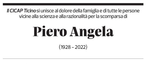 Annuncio funebre Piero Angela