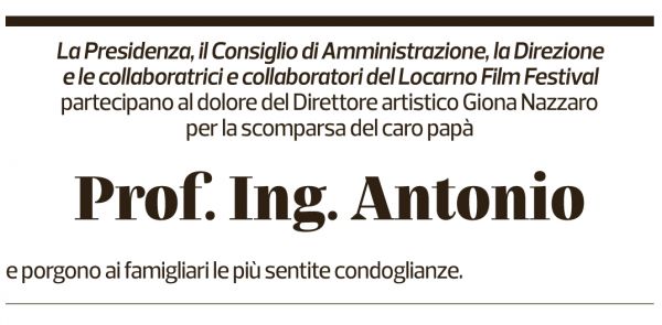 Annuncio funebre Antonio 