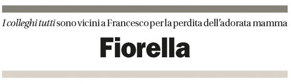 Annuncio funebre Fiorella 