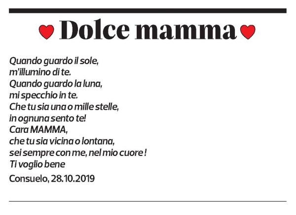 Annuncio funebre Mariangela Cereghetti
