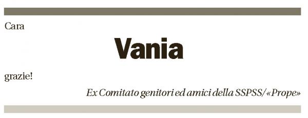 Annuncio funebre Vania Luraschi Beretta-piccoli