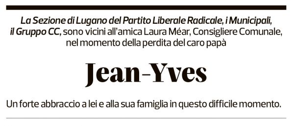 Annuncio funebre Jean-yves Méar