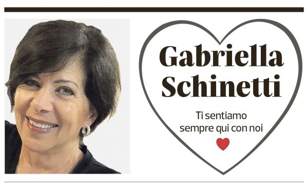 Annuncio funebre Gabriella Schinetti