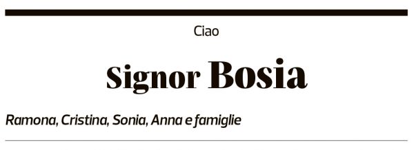 Annuncio funebre Jean-mario Bosia