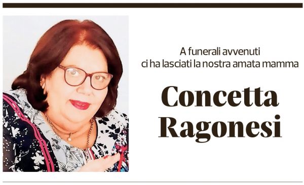 Annuncio funebre Concetta Ragonesi