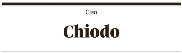 Annuncio funebre Chiodo 