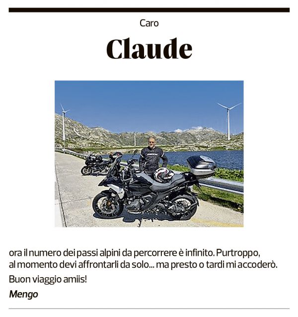 Annuncio funebre Claudio Vitalini