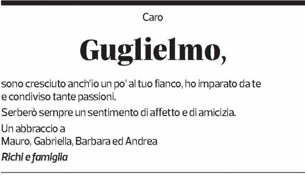 Annuncio funebre Guglielmo Matternini