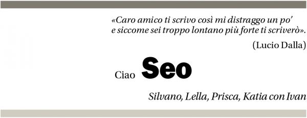 Annuncio funebre Seo 